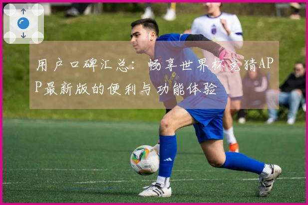 用户口碑汇总：畅享世界杯竞猜APP最新版的便利与功能体验